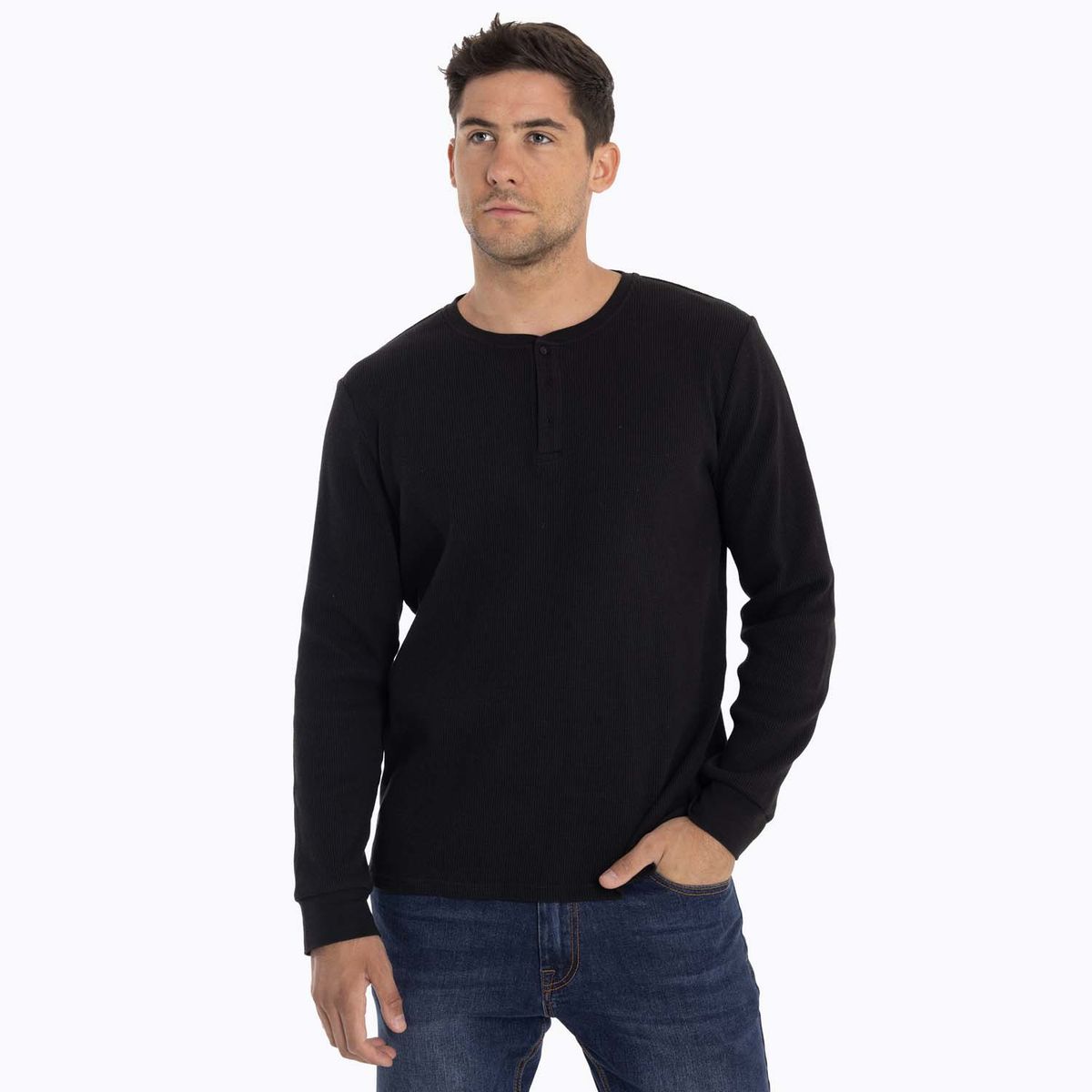 MERRELL - Polera Hombre Old Bear Negro MERRELL
