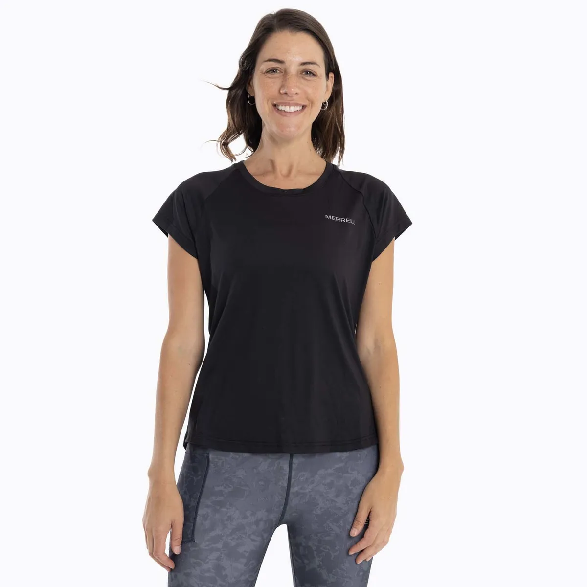 MERRELL - Polera Mujer Sport Boise Negro MERRELL