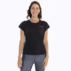 MERRELL - Polera Mujer Sport Boise Negro