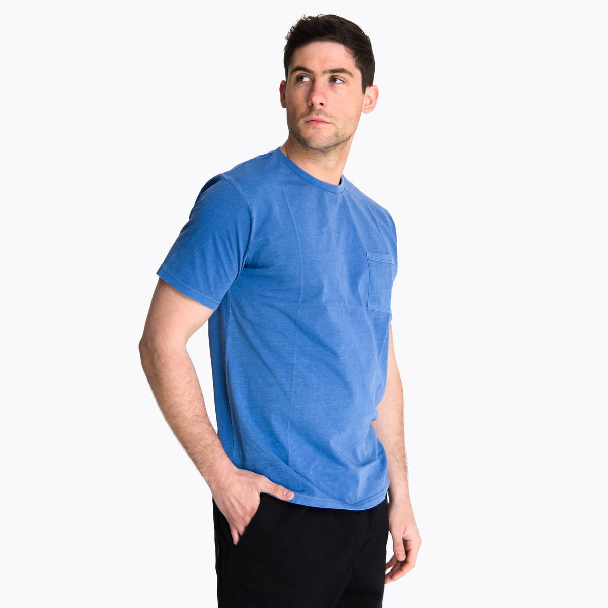MERRELL - Polera Hombre Susquehanna Celeste MERRELL