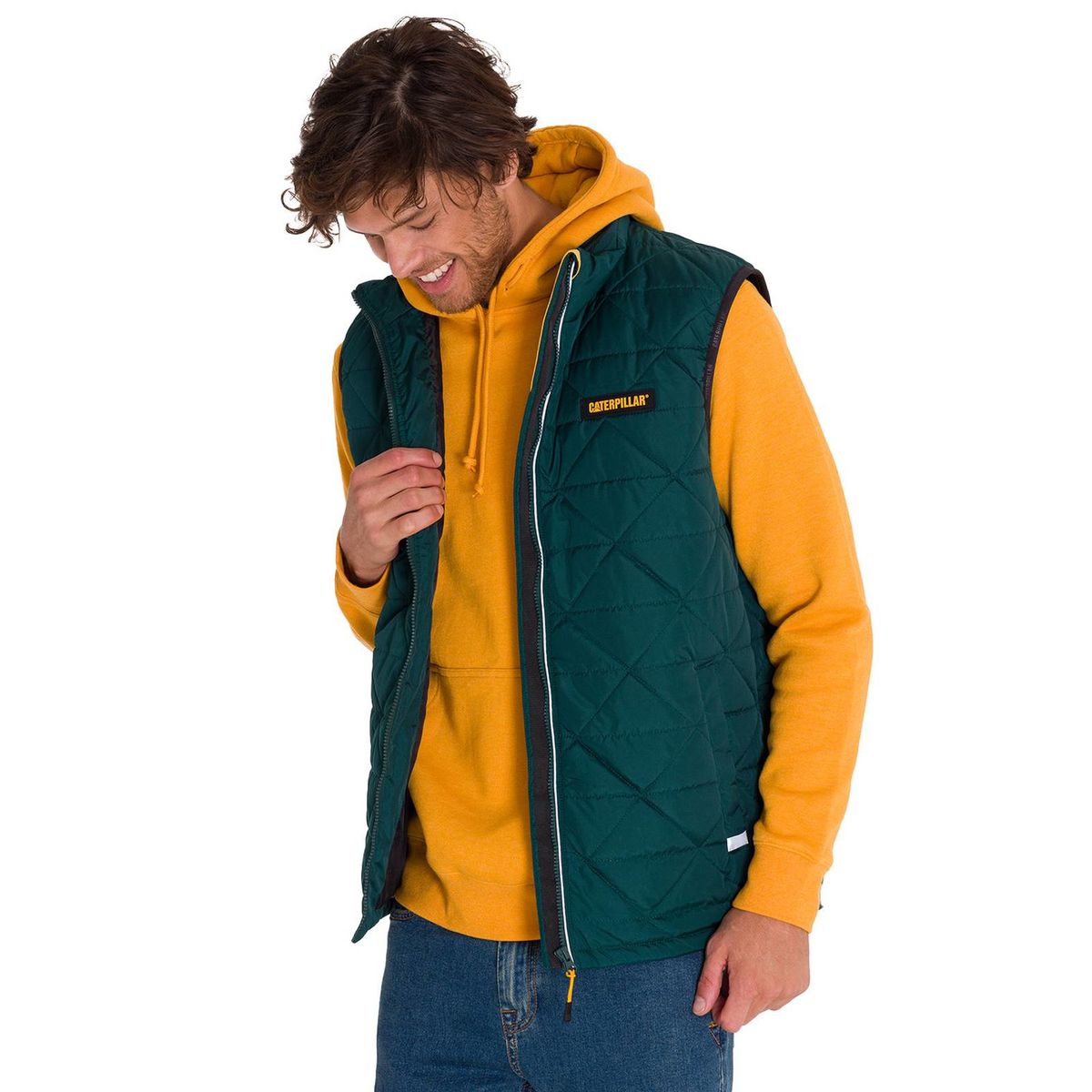 CAT - Parka Mediumweight Insulated Hombre Verde Petróleo CAT