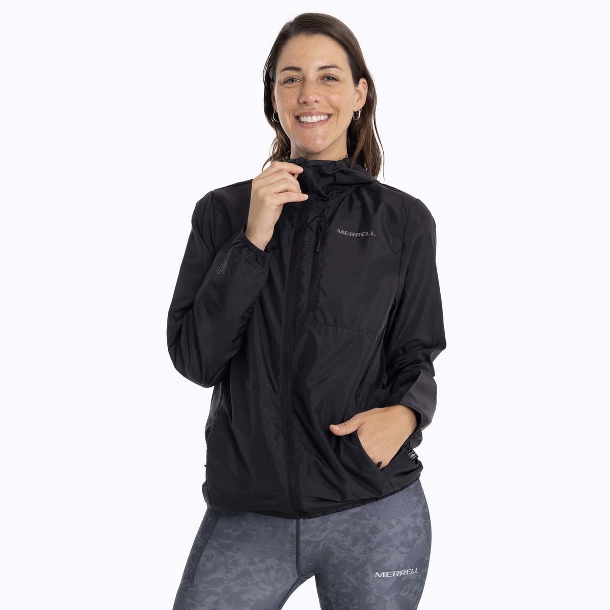 MERRELL - Cortaviento Mujer Okanogan Negro MERRELL