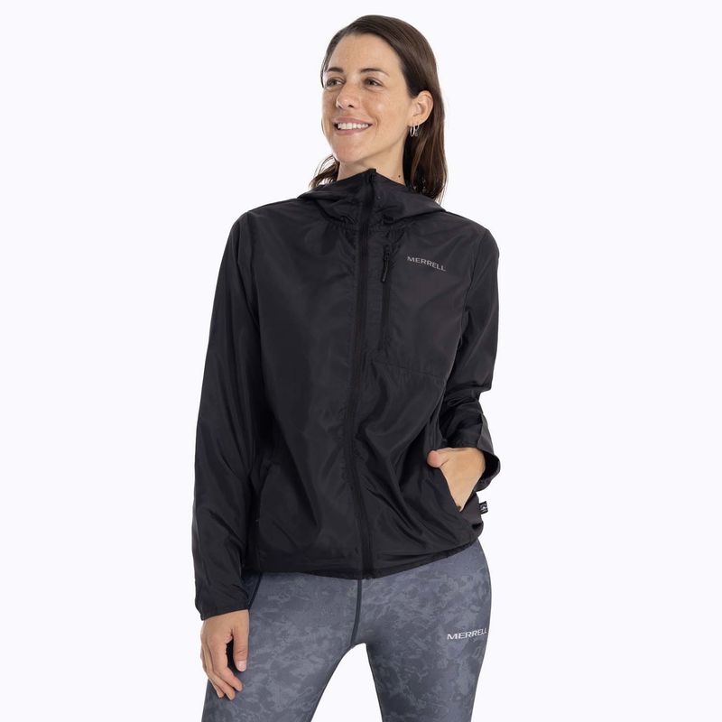 MERRELL - Cortaviento Mujer Okanogan Negro MERRELL