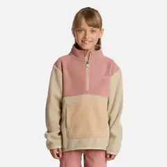 LIPPI - Polar Niña Forest 14 Zip Sweatshirt Crudo