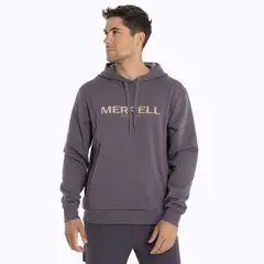MERRELL - Poleron Hombre Full Zipper Gris