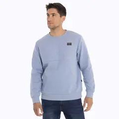 MERRELL - Poleron Hombre Yellowst Sweatshirt Celeste