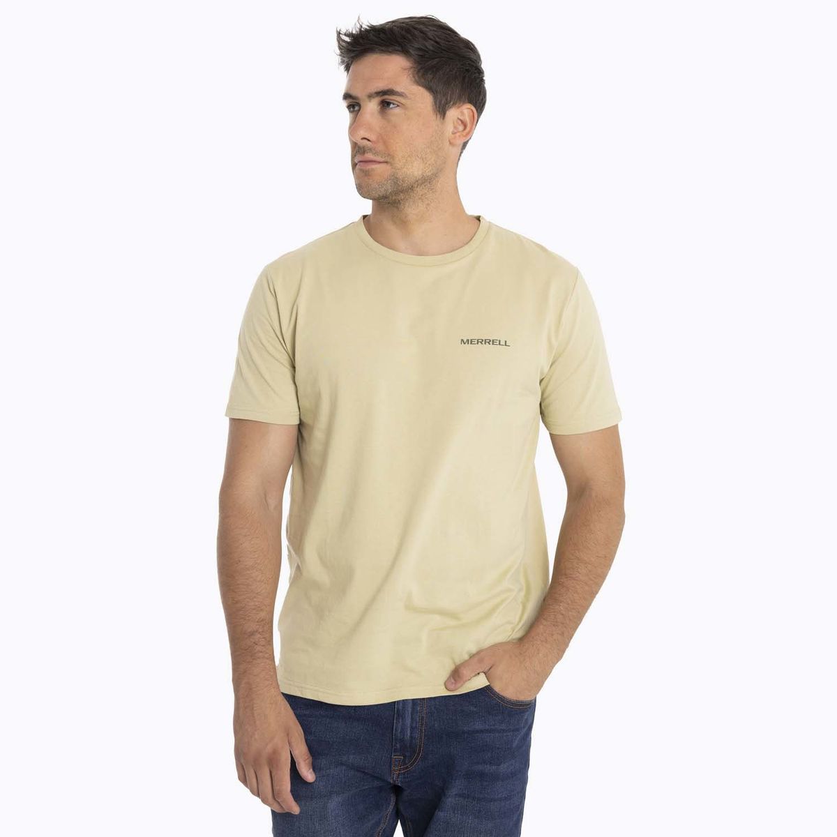 MERRELL - Polera Hombre Nuts Café oscuro MERRELL