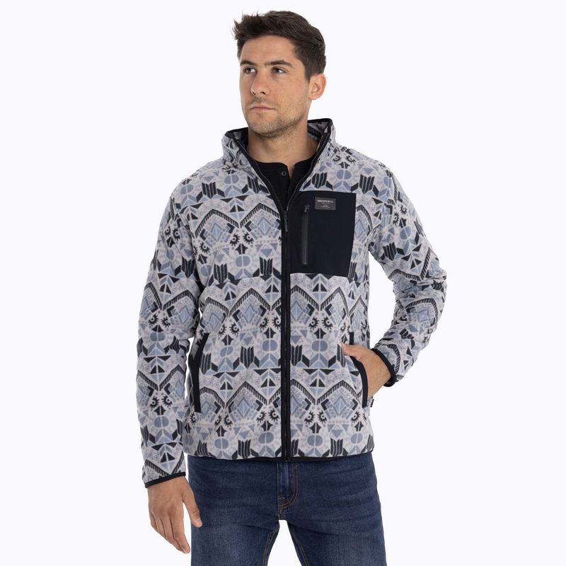 MERRELL - Polar Hombre San Lorenz Microflee Azul claro MERRELL