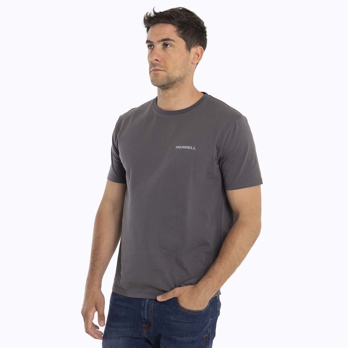 MERRELL - Polera Hombre Nuts Gris MERRELL