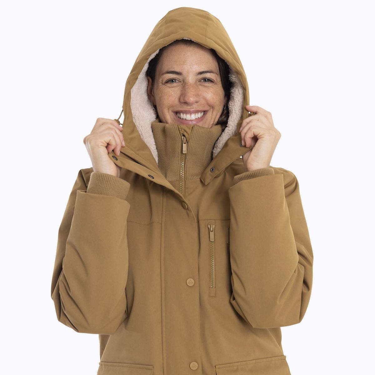 MERRELL - Parka Mujer Porcupine Mostaza MERRELL