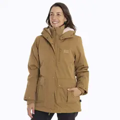 MERRELL - Parka Mujer Porcupine Mostaza MERRELL.-