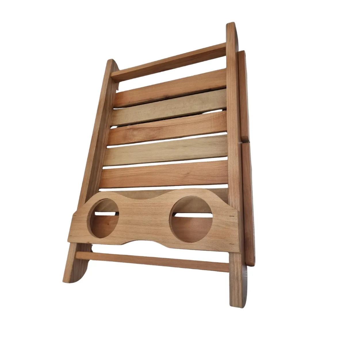 ROU ESENCIA NATURAL - Bandeja para cama con patas en madera nativa