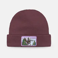 HAKA HONU - Gorro Codorniz Burdeo