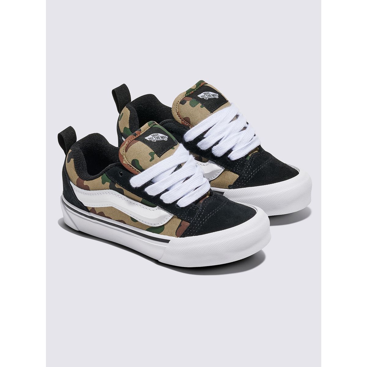 VANS - Zapatilla Niño Knu Skool Negro Verde VANS