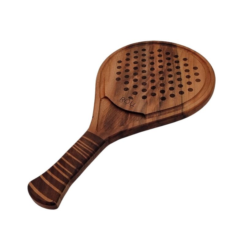 ROU ESENCIA NATURAL - Tabla pala asado Padel en madera nativa
