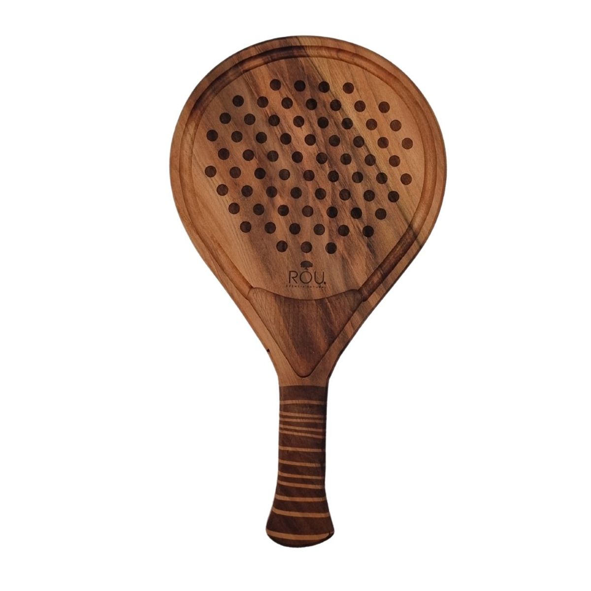 ROU ESENCIA NATURAL - Tabla pala asado Padel en madera nativa