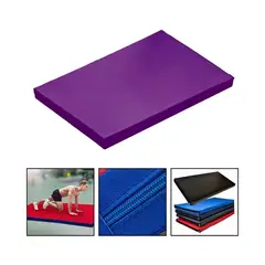 GENERICO - Colchoneta Deportiva Boomfit Ecocuero 120x60x5cm Densidad 80 Morado