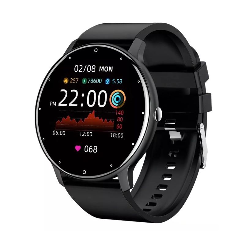 GENERICO - Reloj Smart Watch ZL02 Unisex Negro