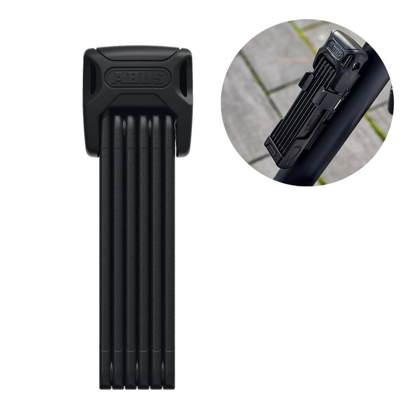 GENERICO - Candado Plegable Bordo 6000k Abus Alta Protección 90cm Llave