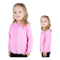 EDWINAYY - Chaleco Sweater Cárdigan Ni?a Bebe Algodón Mantener Caliente