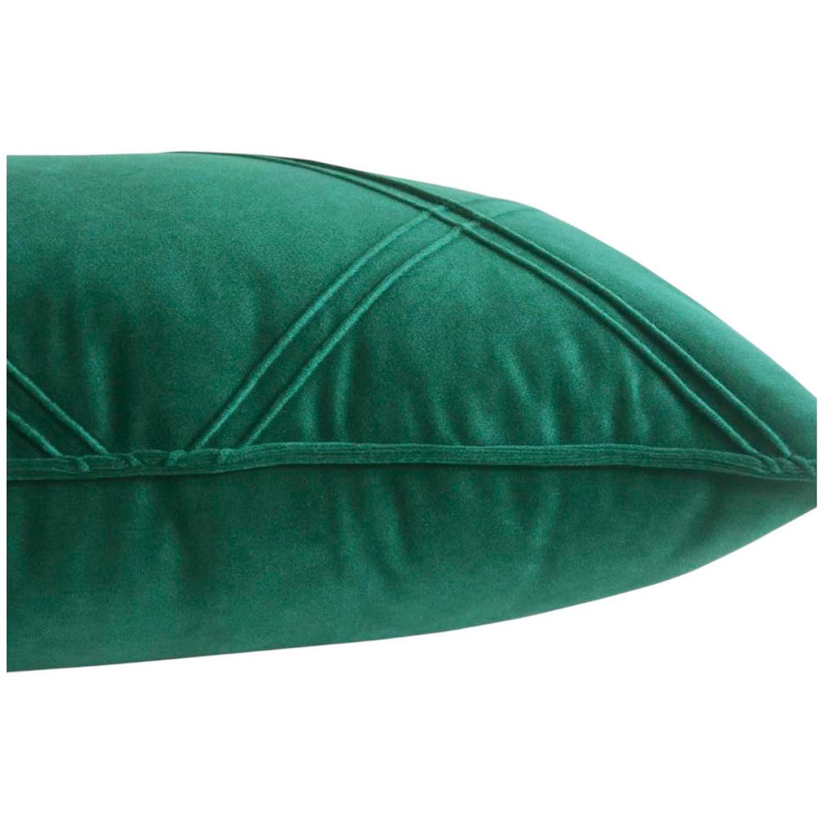 GENERICO - Pack de 02 Fundas De Cojín de Terciopelo con Raya Voliva