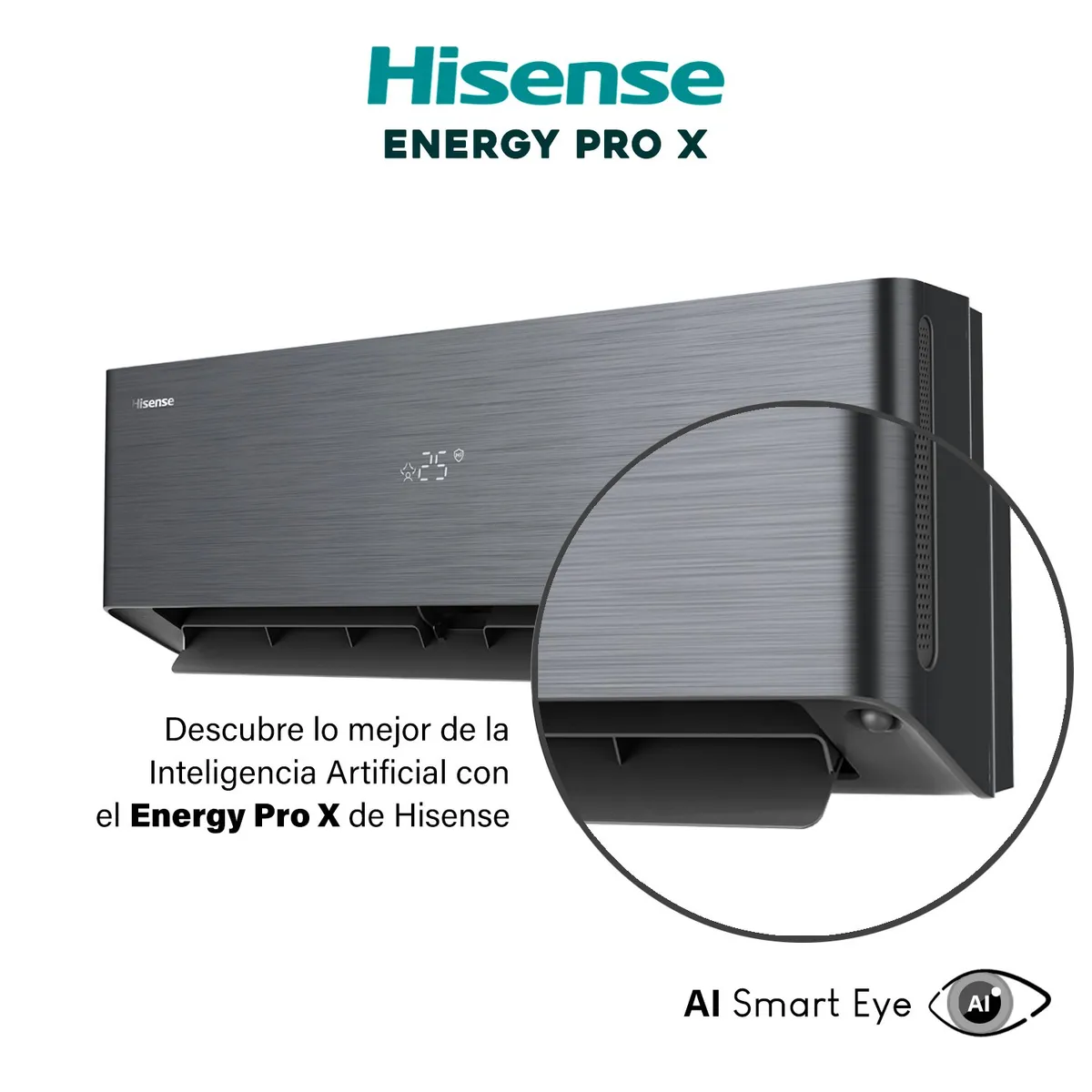 HISENSE - Aire Acondicionado Hisense 12000 BTU Energy Pro X Inverter