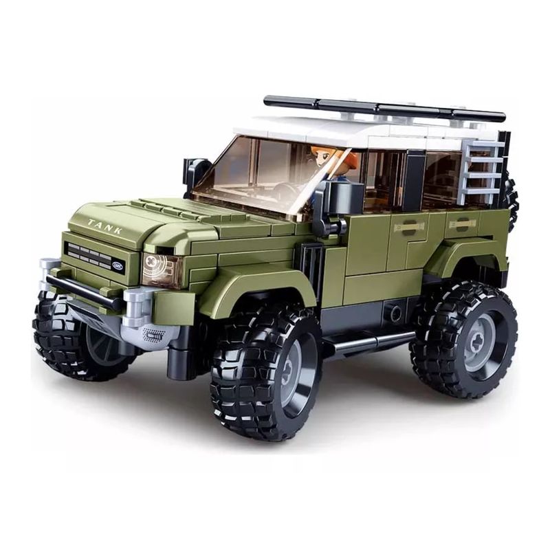 AZULAMAR - Bloques De Suv Coche Todoterreno Car Regalo Juguete