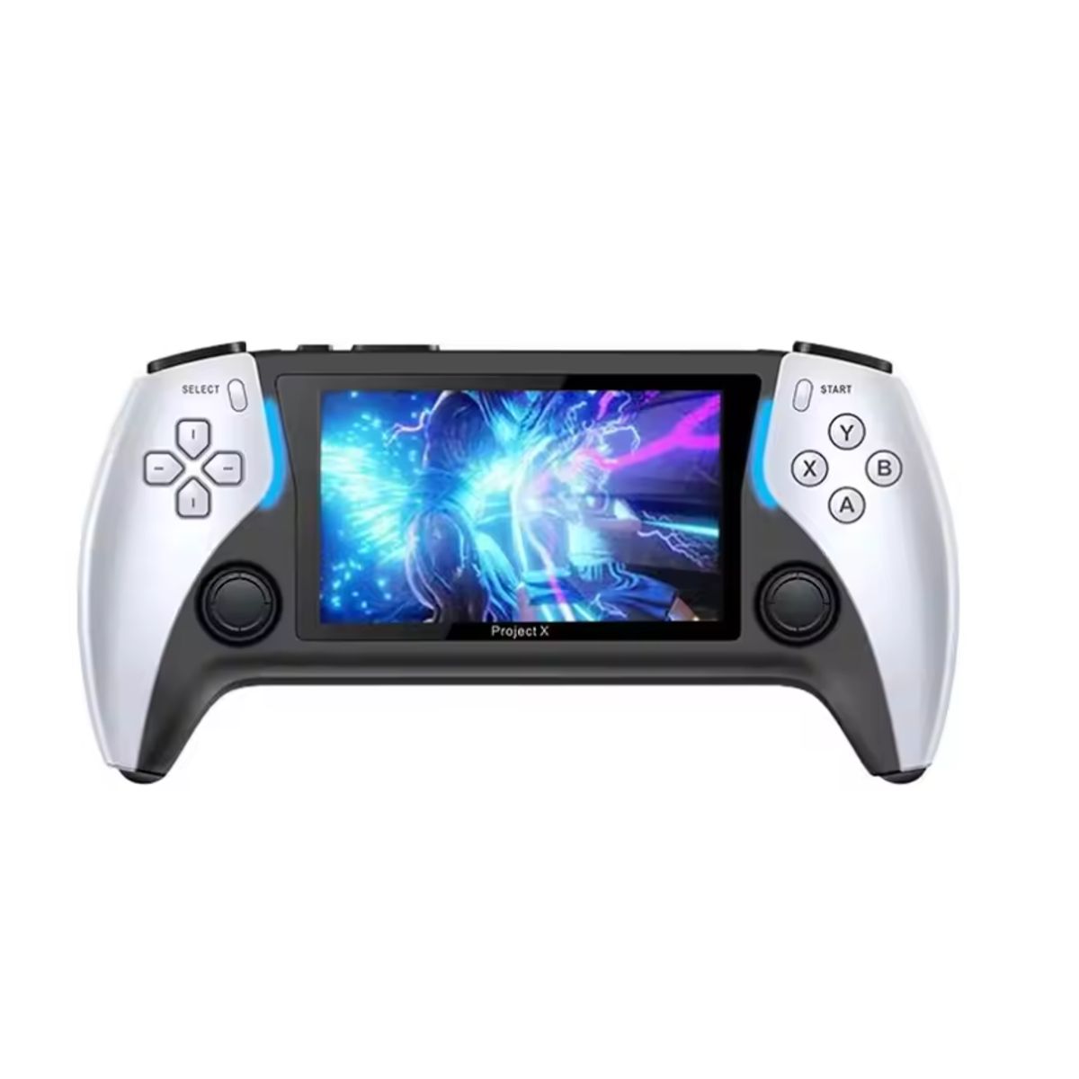 BRO TOUMI - Consola de juegos Project X Pocket más de 20000 juegos PS1-Blanco