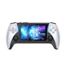 BRO TOUMI - Consola de juegos Project X Pocket más de 20000 juegos PS1-Blanco