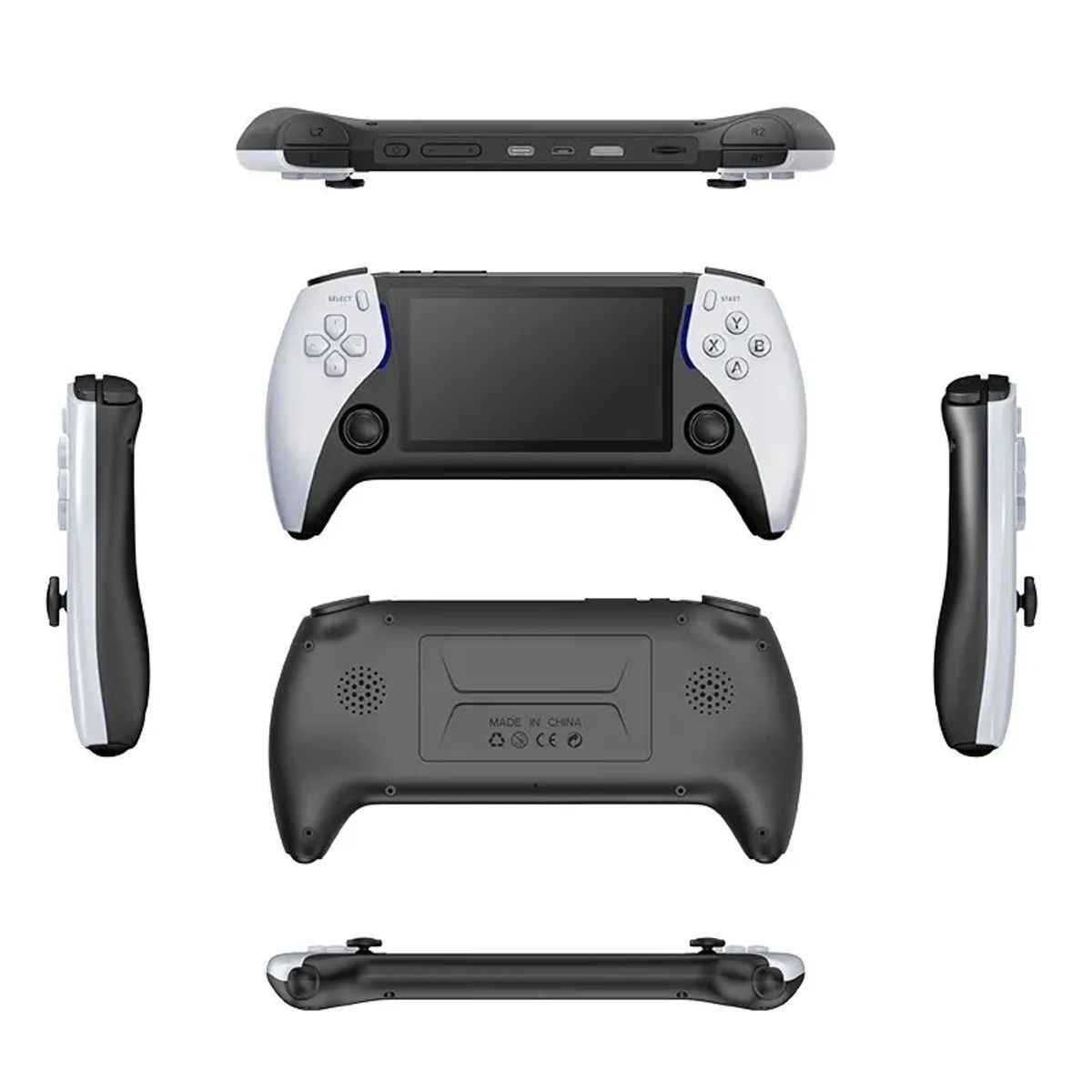 BRO TOUMI - Consola de juegos Project X Pocket más de 20000 juegos PS1-Negro