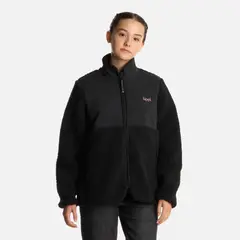LIPPI - Polar Teen Girl Glaciar Sherpa-pro Jacket Negro