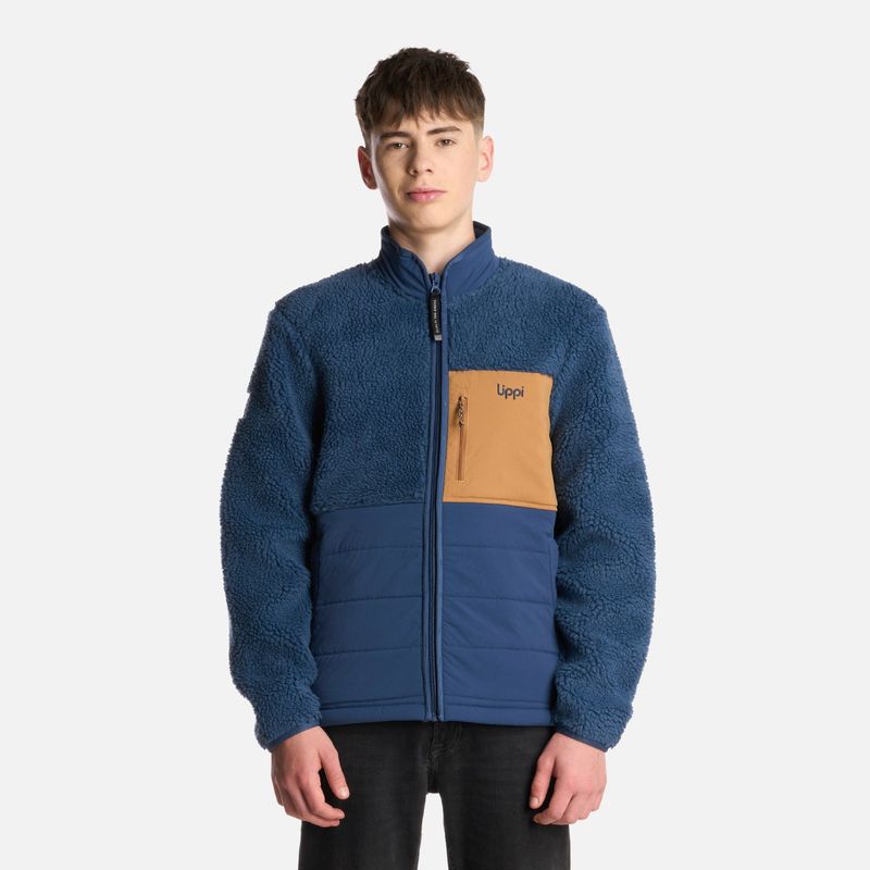 LIPPI - Polar Teen Boy Glaciar Sherpa-pro Jacket Azul Lippi