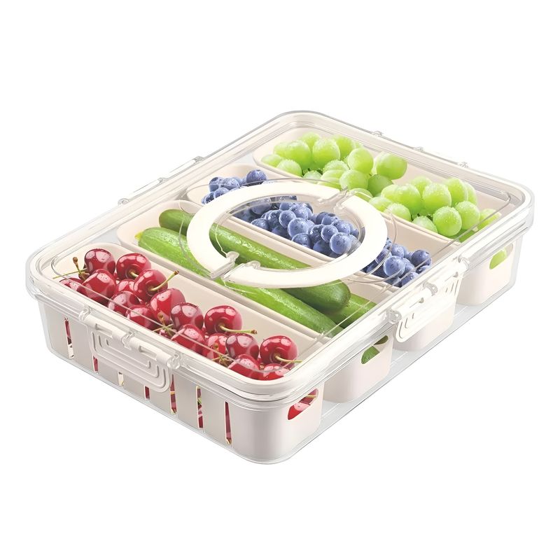 GENERICO - Bandejas Para Verduras Contenedores Almacenamiento Portatil