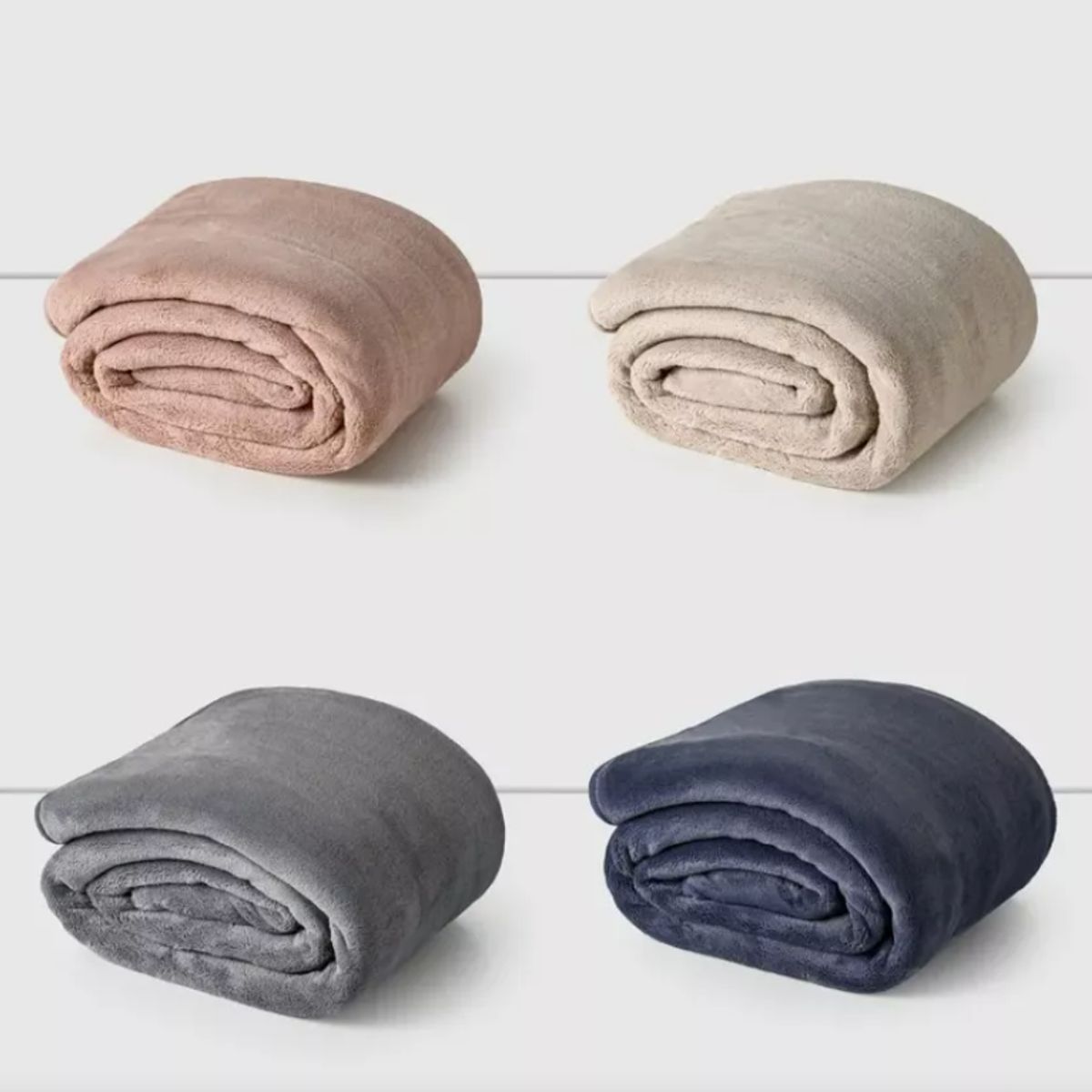 CANNON - Frazada Flannel Cannon  King Plazas WOODROSE