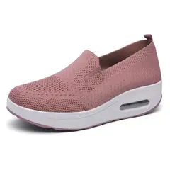 VATYERTY - Zapatillas deportivas transpirables sin cordones para mujer