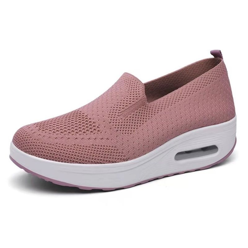 VATYERTY - Zapatillas deportivas transpirables sin cordones para mujer