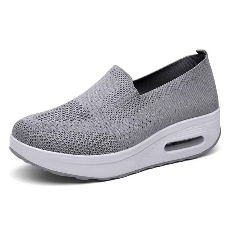 VATYERTY - Zapatillas deportivas transpirables sin cordones para mujer