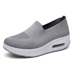 VATYERTY - Zapatillas deportivas transpirables sin cordones para mujer