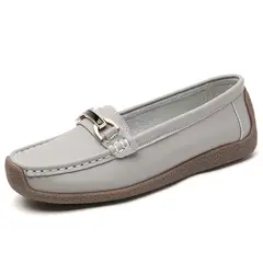 VATYERTY - Mocasines elegantes sin cordones para mujer suaves y cómodos