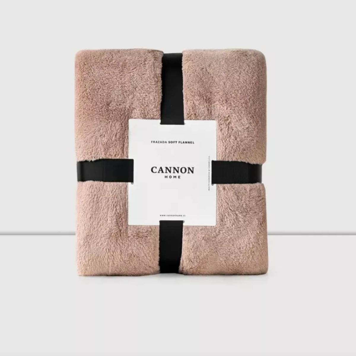 CANNON - Frazada Flannel Cannon 1,5 Plazas WOODROSE