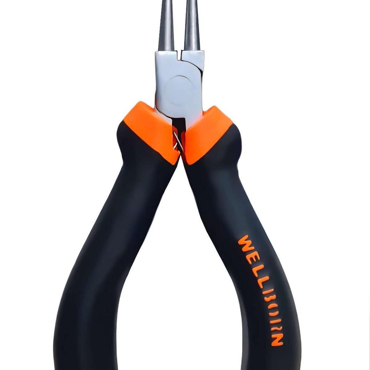 GEN - Alicate Joyero Pinza Punta Larga Fina Conico Manualidades - Negro