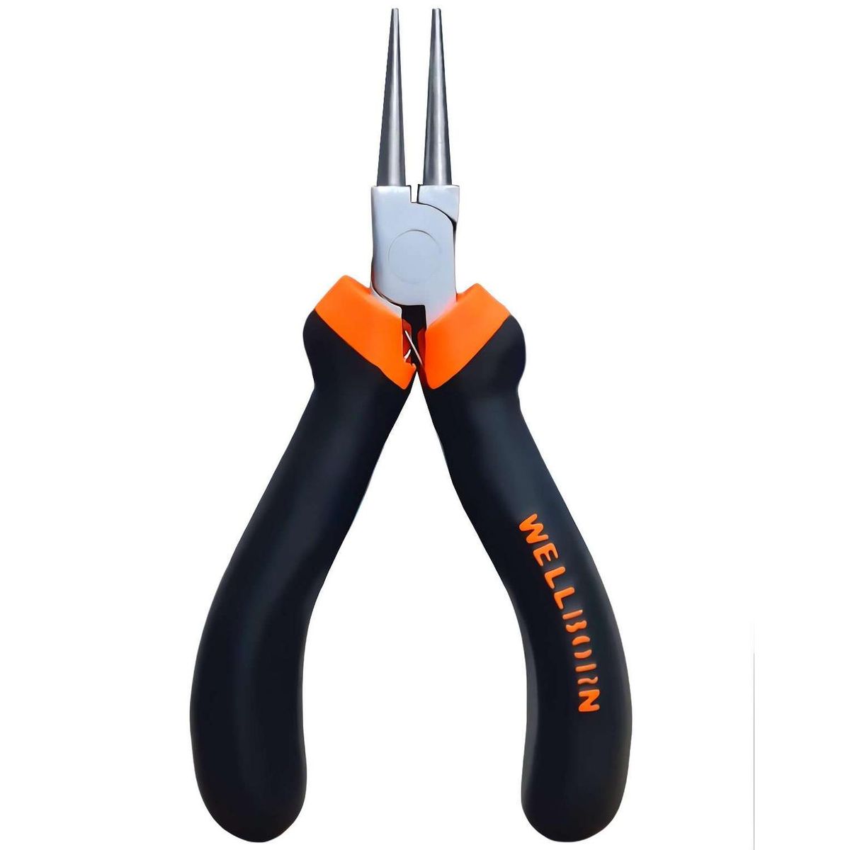 GEN - Alicate Joyero Pinza Punta Larga Fina Conico Manualidades - Negro