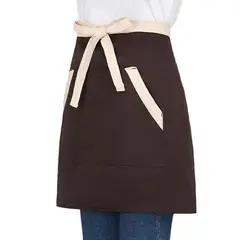 OEM - Mandil Delantal Corto Cocina Chef Mesero Pintor Bicolor