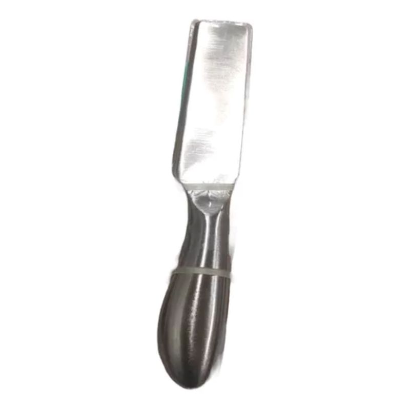 GENERICO - Cuchillo Para Queso Acero Inoxidable Gris Oscuro