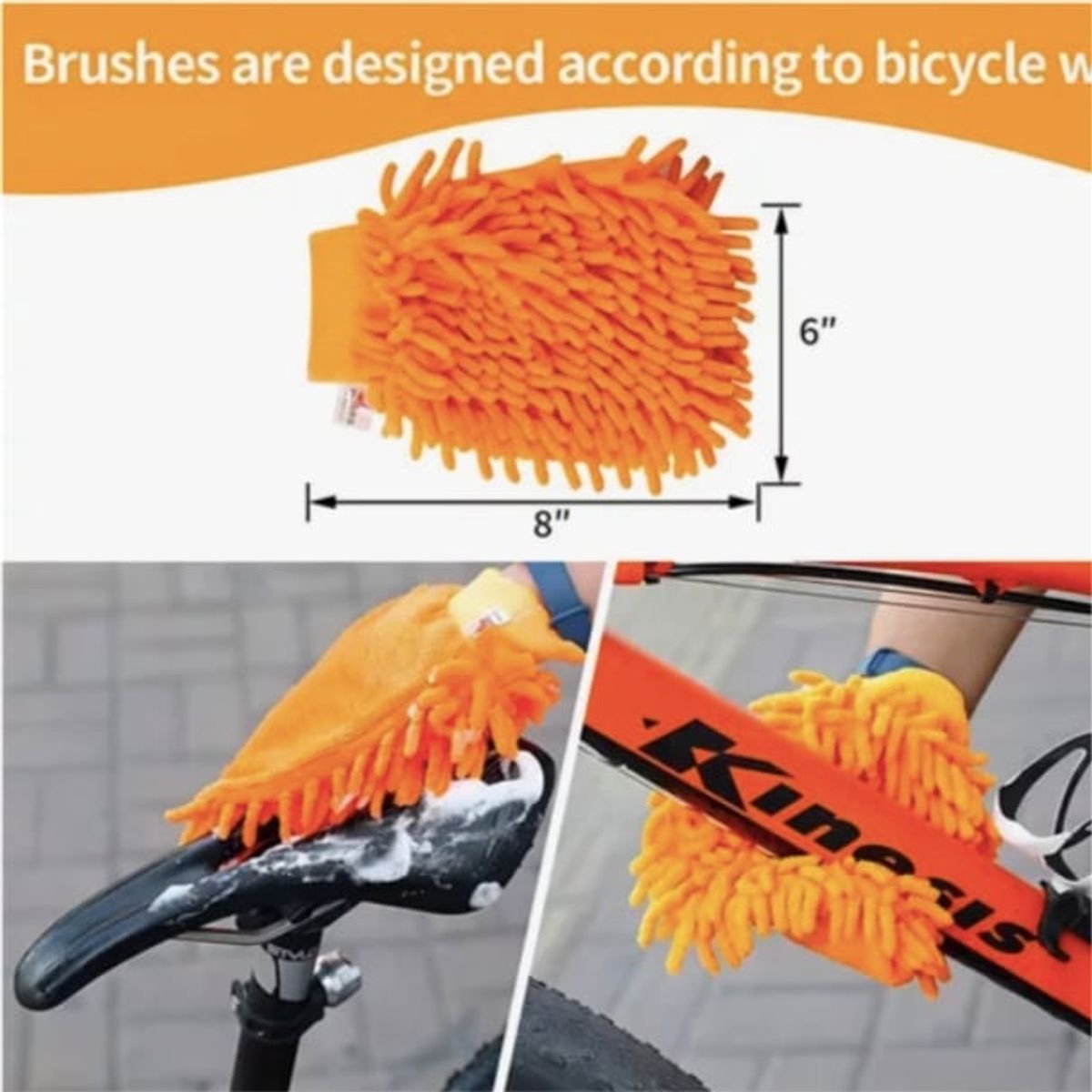 GENERICO - Limpieza Bicicleta Kit 10 Piezas
