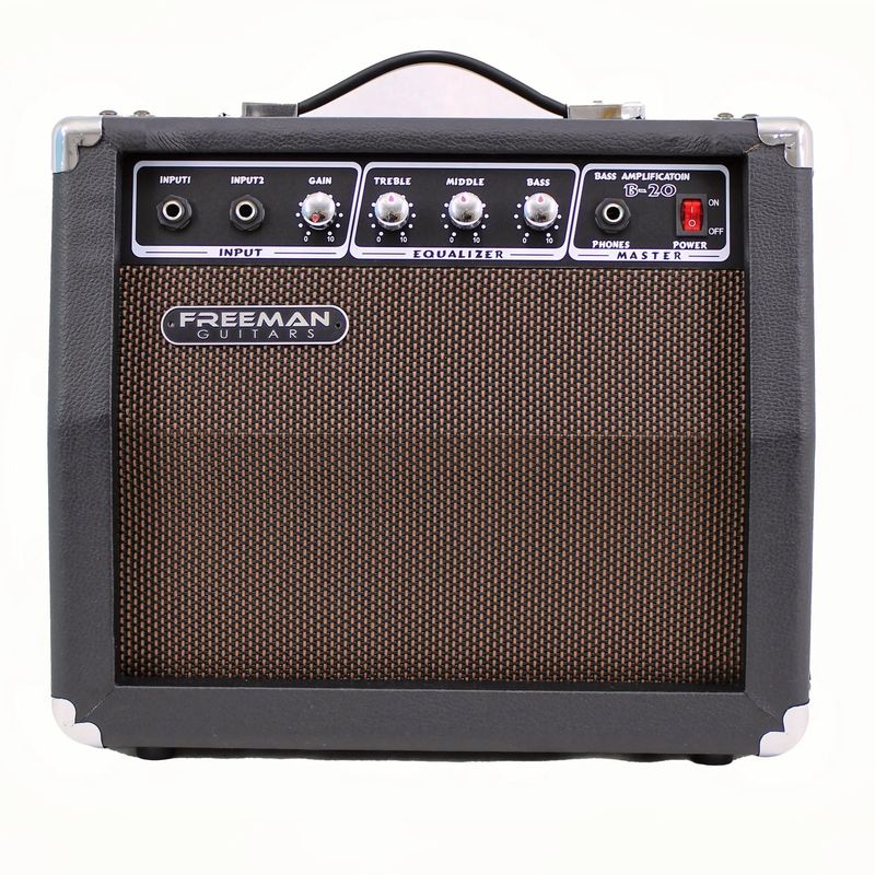 FREEMAN - Amplificador Combo de bajo 20 watts Freeman B-20