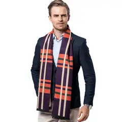 TIOZONEY - Cálida bufanda de cachemira sintética para hombre