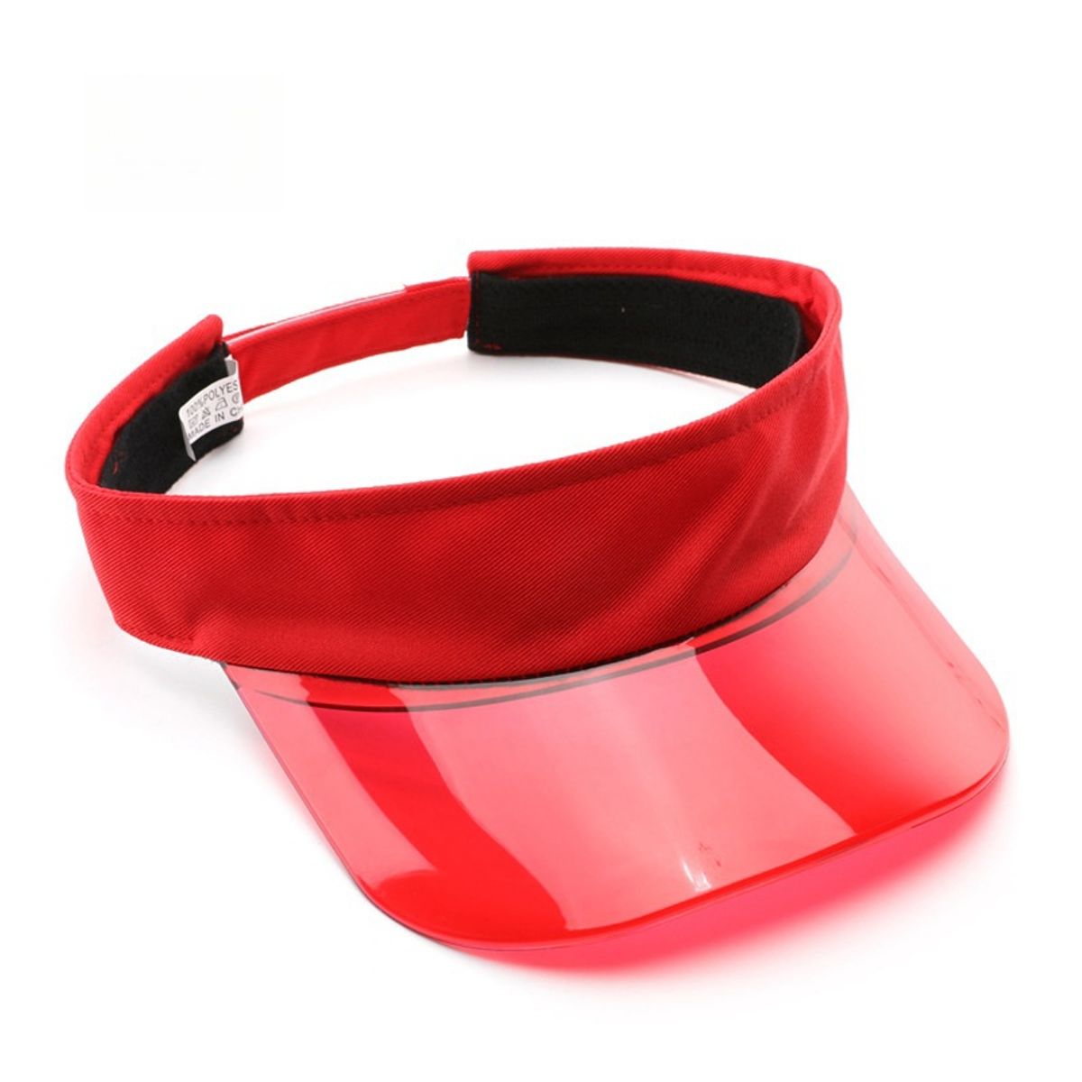 TIOZONEY - Sombrero de plástico transparente de color transparente