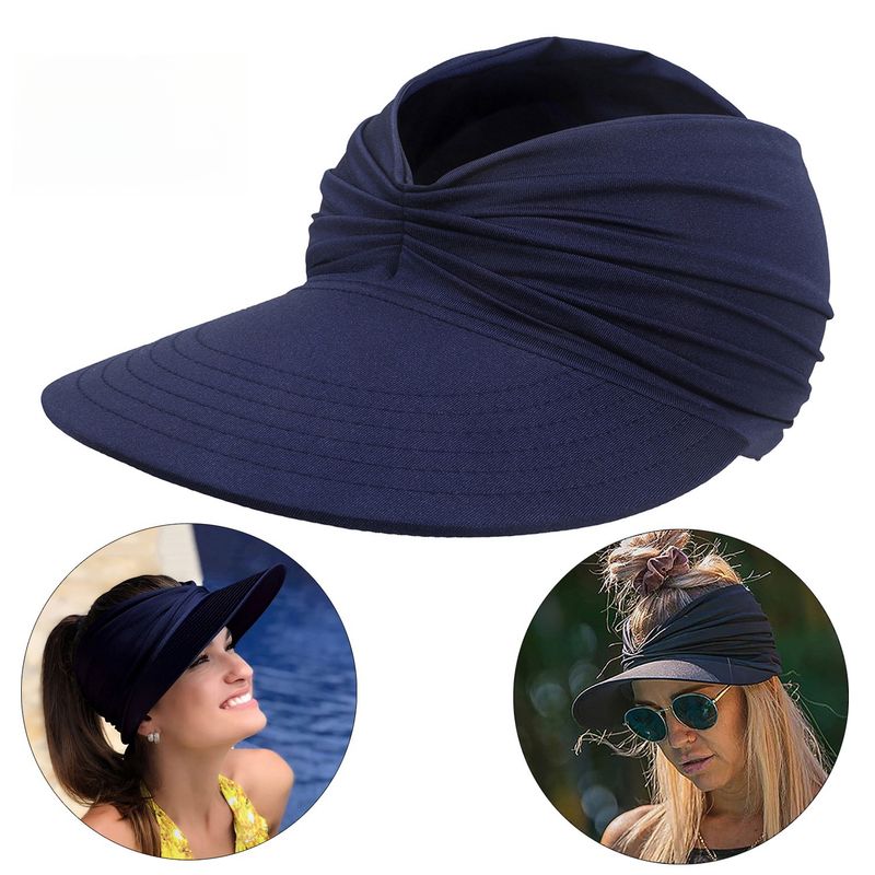 TIOZONEY - Sombrero de plástico transparente de color transparente_.