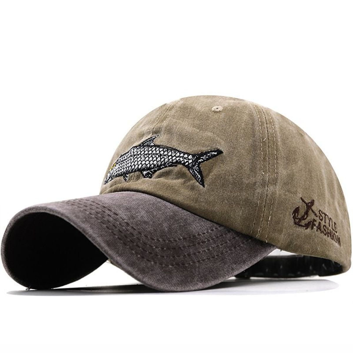 TIOZONEY - Gorra de pesca para hombre Gorra de béisbol